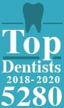 Carpenter Pediatrics Dentistry Awarded Top Dentist 5280 2018 - 2020